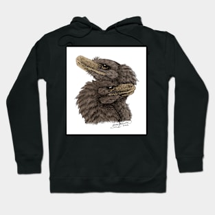 Velociraptor Pair Hoodie